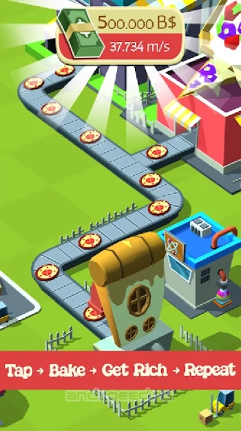 Пицца завод Tycoon - Idle Clicker Game - скриншот 4