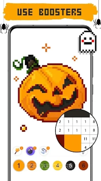 Pixel Art Coloring Games - скриншот 1