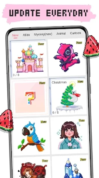 Pixel Art Coloring Games - скриншот 4