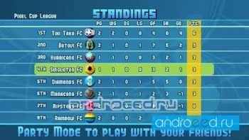 Pixel Cup Soccer 16 - скриншот 1