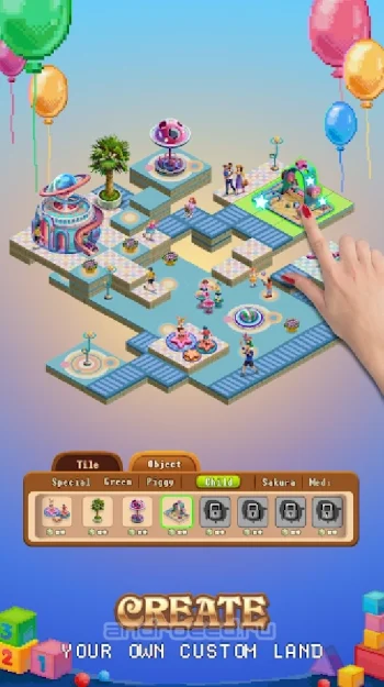 Pixel Isle - Color Sandbox - скриншот 2