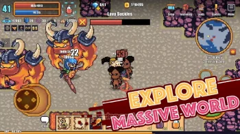 Pixel Knights Online 2D MMORPG MMO RPG - скриншот 1