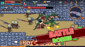 Pixel Knights Online 2D MMORPG MMO RPG - скриншот 2
