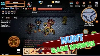 Pixel Knights Online 2D MMORPG MMO RPG - скриншот 4