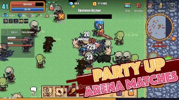 Pixel Knights Online 2D MMORPG MMO RPG - скриншот 5