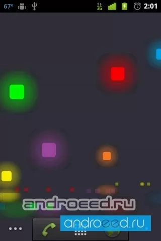 Pixel Rain Live Wallpaper - скриншот 4