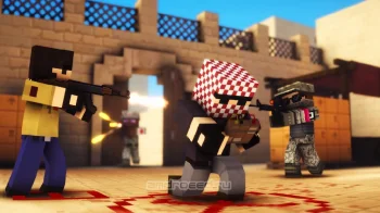 Pixel Strike 3D - FPS Gun Game - скриншот 1