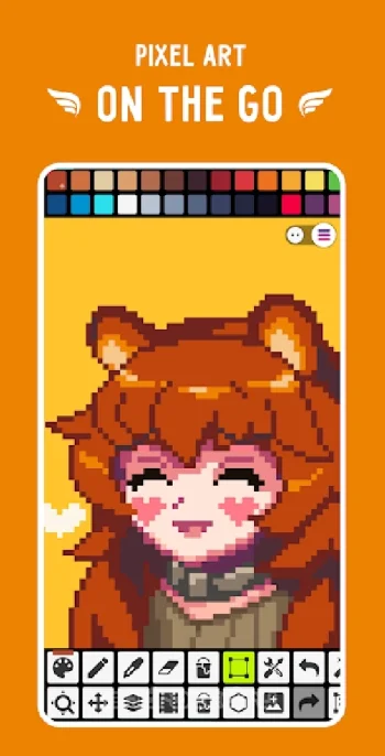 Pixel Studio PRO - Лучший редактор пиксель-арта! - скриншот 1