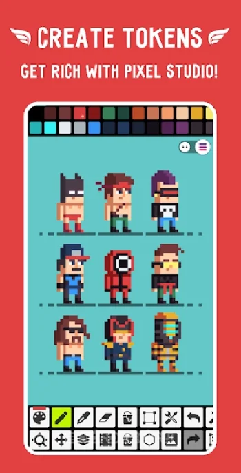 Pixel Studio PRO - Лучший редактор пиксель-арта! - скриншот 3
