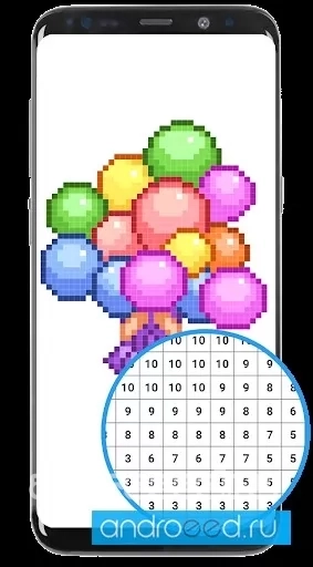 Pixelhouse-Design color by number - скриншот 3
