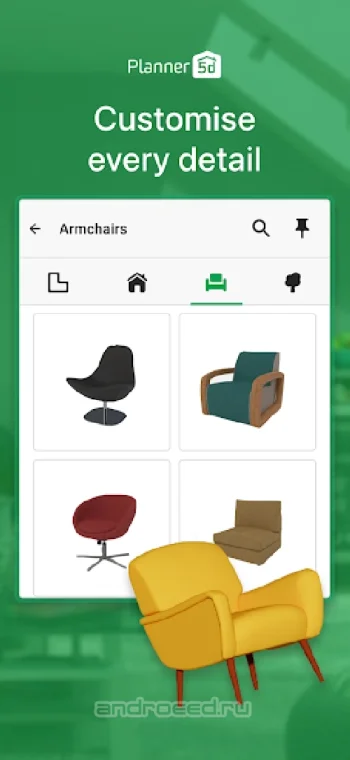 Planner 5D - Планировщик домов и интерьера - скриншот 4