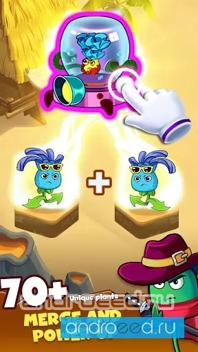 Plant Defense - Merge and Building Defense Zombie - скриншот 1