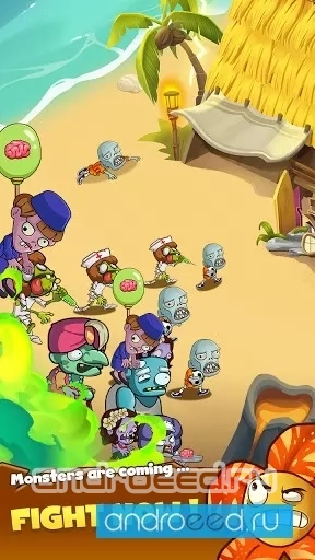 Plant Defense - Merge and Building Defense Zombie - скриншот 2