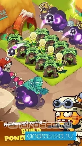 Plant Defense - Merge and Building Defense Zombie - скриншот 3