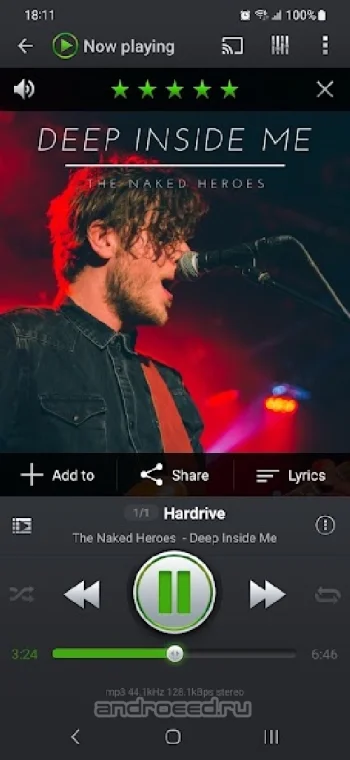 PlayerPro Music Player PRO - скриншот 2