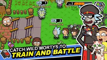Pocket Mortys - скриншот 1