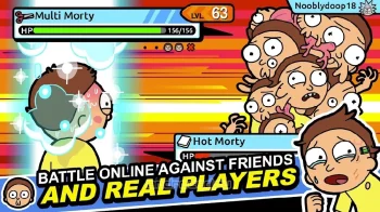 Pocket Mortys - скриншот 2