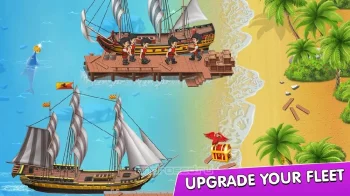 Pocket Ships Tap Tycoon: Idle Seaport Clicker - скриншот 4