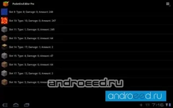 PocketInvEditor Pro - скриншот 3
