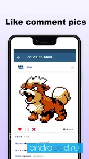 Pokepix Color By Number - Art Pixel Coloring - скриншот 1