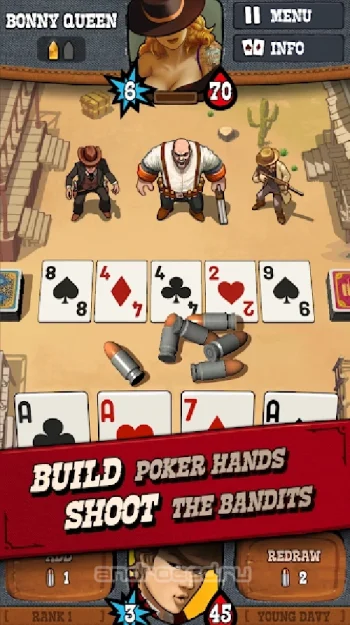 Poker Showdown: Wild West Tactics - скриншот 1