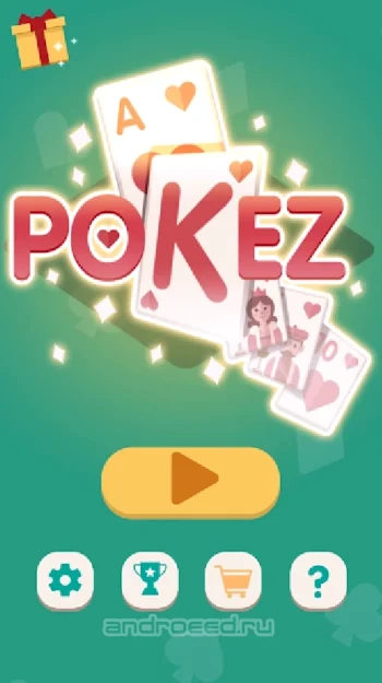 Pokez Playing - Poker Card Puzzle - скриншот 1