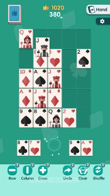 Pokez Playing - Poker Card Puzzle - скриншот 2