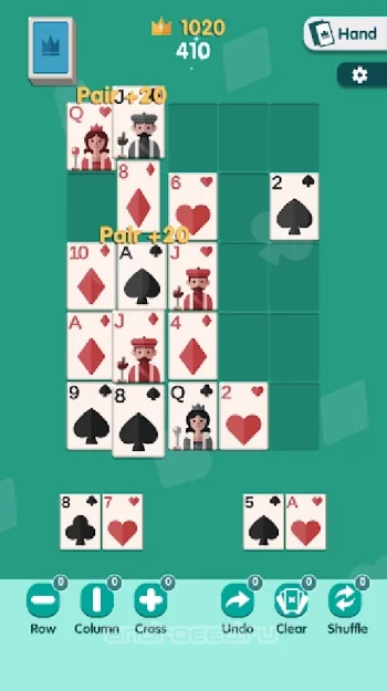 Pokez Playing - Poker Card Puzzle - скриншот 3