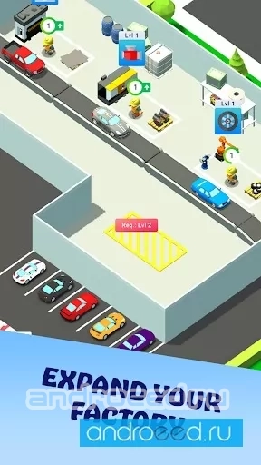 PolyFactory: Lowpoly Assembly Line Tycoon Game - скриншот 2