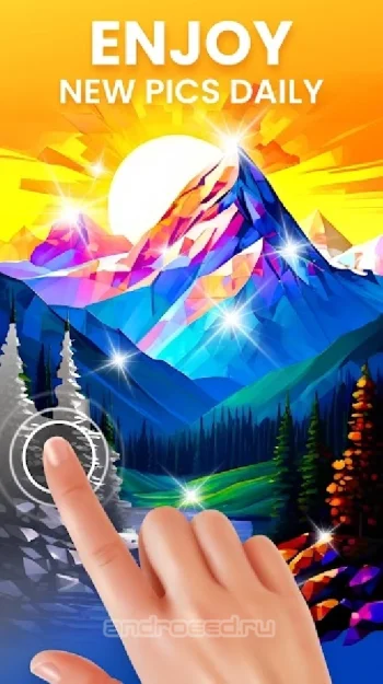 Polygon Раскраска по Цифрам 3d - скриншот 3