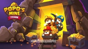 Popos Mine - Idle Mineral Tycoon - скриншот 1