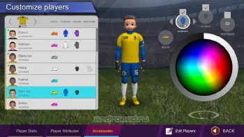 Pro League Soccer - скриншот 4