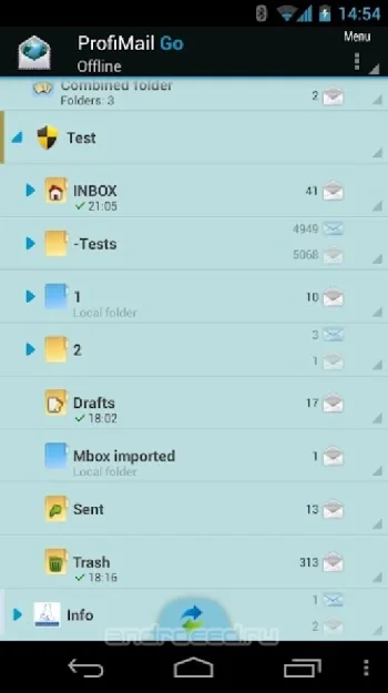 ProfiMail Go - скриншот 1