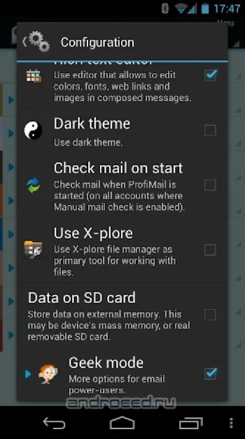 ProfiMail Go - скриншот 3