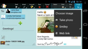 ProfiMail Go - скриншот 5