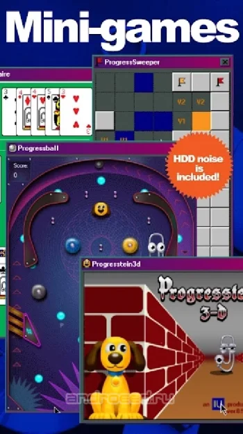 Progressbar95 - новая бесплатная игра. Ностальгия - скриншот 2