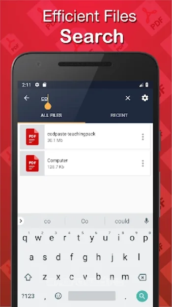 Простой PDF Reader - скриншот 4