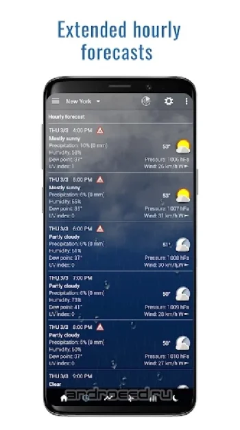 Прозрачные часы и погода (Ad-free) - скриншот 5