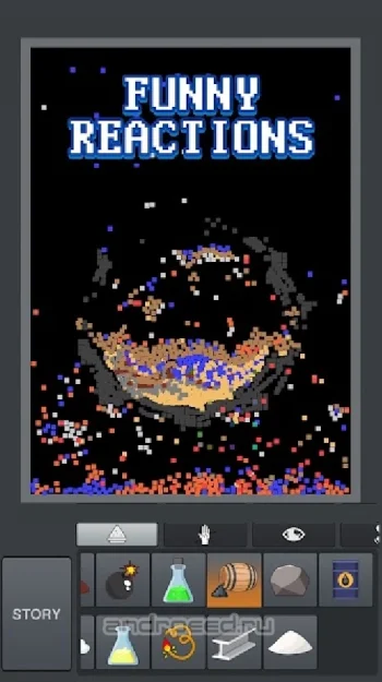 Psychic Dust - Pixel Sandbox - скриншот 1