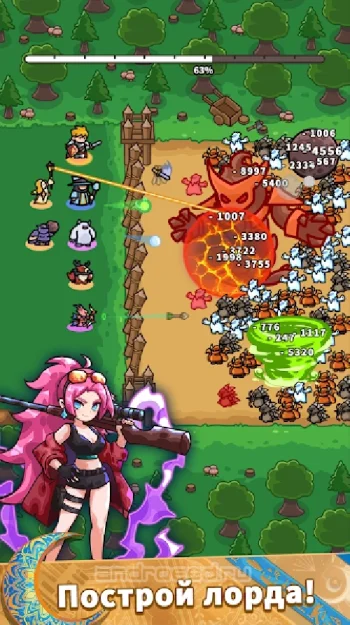 Pull Pull Pull Heroes -TD Game - скриншот 5