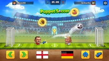 Puppet Soccer 2014 - футбол - скриншот 2