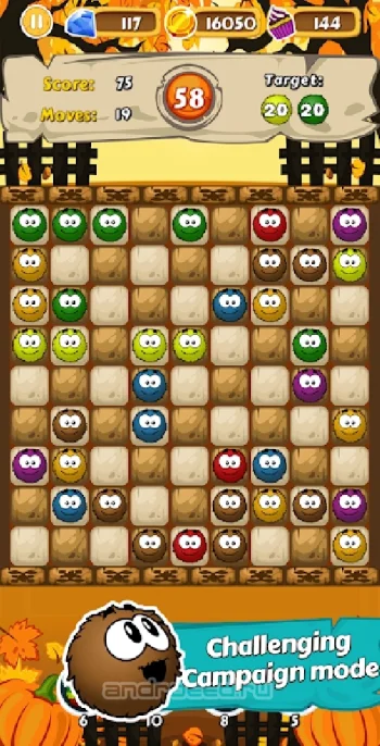 Пушистики: Цветные линии - Игра головоломка - скриншот 3