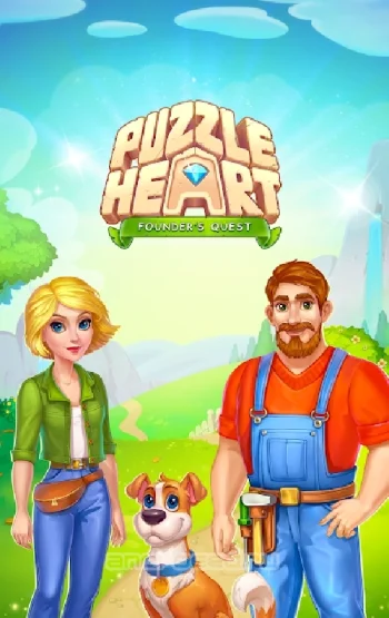 Puzzle Heart Match-3 Adventure - скриншот 1