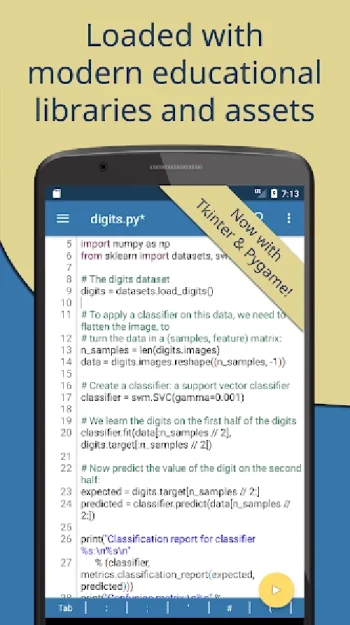 Pydroid 3 - IDE for Python 3 - скриншот 1
