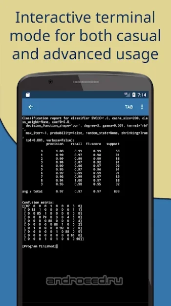 Pydroid 3 - IDE for Python 3 - скриншот 2