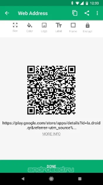 QR Droid (Pусский) - скриншот 5