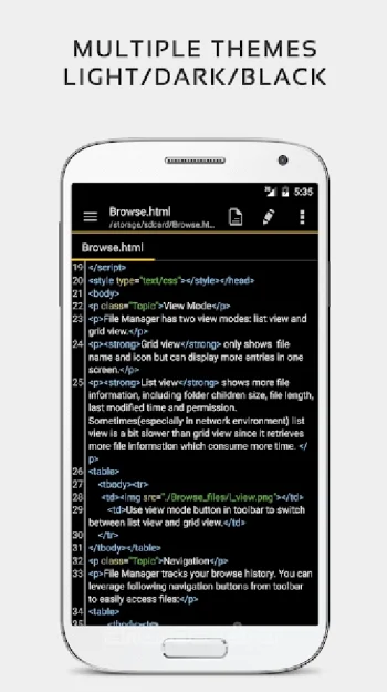QuickEdit Текстовый редактор - скриншот 5