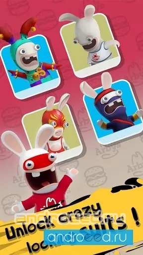 Rabbids Arbys Rush - скриншот 3