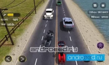 Race the Traffic Moto FULL - скриншот 4