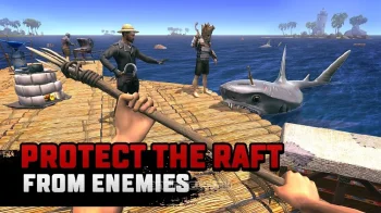 Raft Survival: Мультиплеер - скриншот 3
